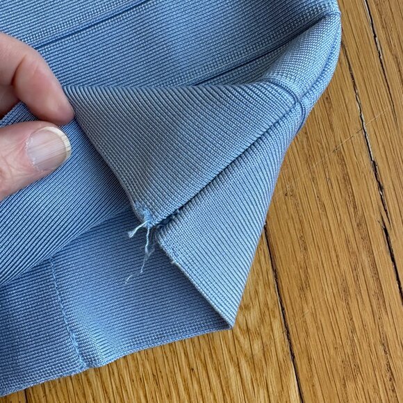 Katie J NYC tween bandage dress light blue size small - Picture 6 of 9